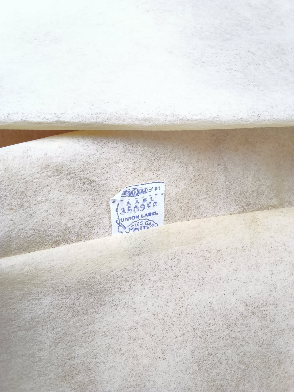 1950s Union-Made Gold Satin Swing Dress - Picture 7 of 14